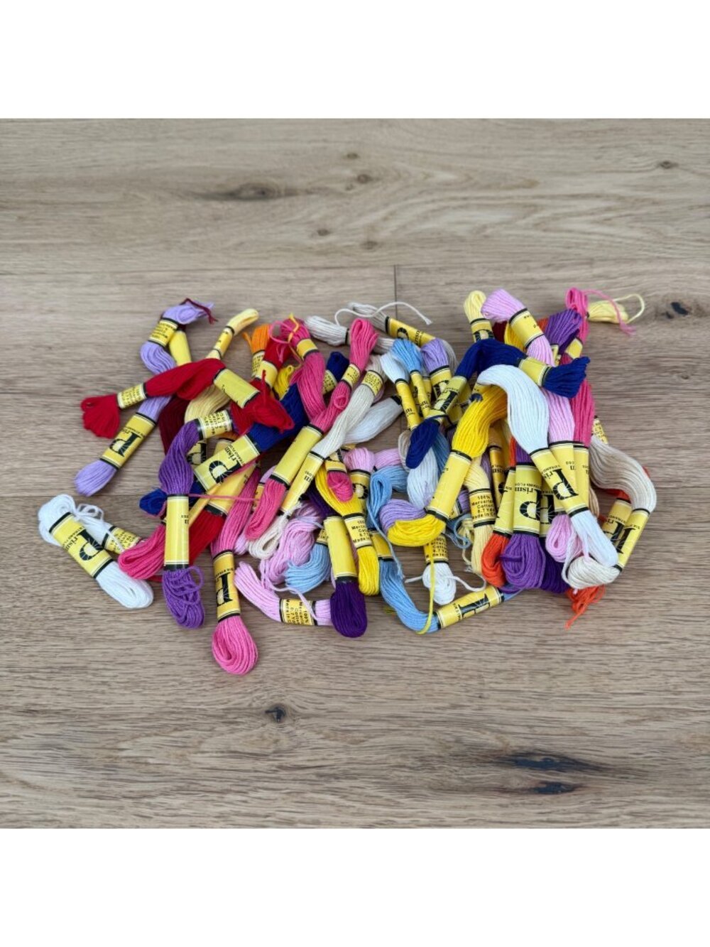 Prism Strand VTG Embroidery Thread Floss Lot of 43+ Varied Colors Crafting NEW